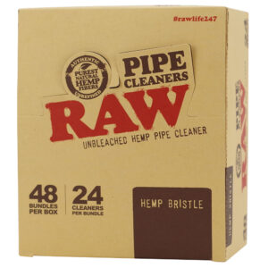 RAW Hemp Pipe Cleaners 24pk 48ct Display