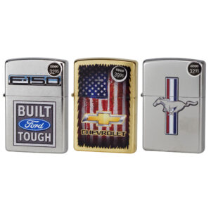 Zippo Cars Themed Lighters