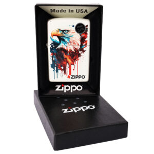 Zippo Lighters Eagle Matte White