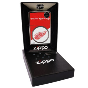 Zippo Lighter NHL Detroit Red Wings Street Chrome