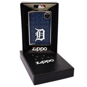 Zippo Lighter MLB Detroit Tigers Street Chrome