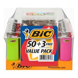 BiC Lighter 50 + 3 Display