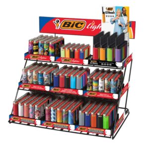 BiC Lighters EZ Reach 9 Tier 440ct Display