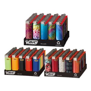 BiC Lighters Mini Pocket Lighters 50ct Display