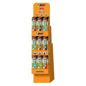 BiC Lighter U110 Multi-Purpose Assorted 54pk Display