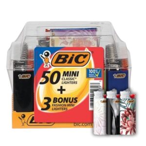 BiC Lighter Mini 50 + 3 Display