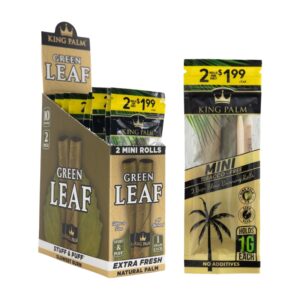 King Palm Mini Cones (Pre-Priced $1.99) 2pk 10ct Display
