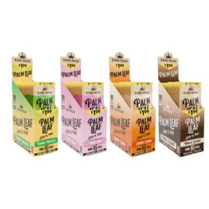 King Palm Mini Size Palm Leaf (Pre-Priced $1.99) 2pk 10ct Display