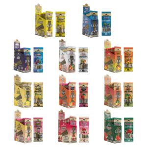 King Palm Mini Size Green Leaf 2pk 10ct Display