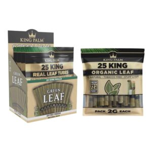 King Palm King Natural Cones 25pk 4ct Display