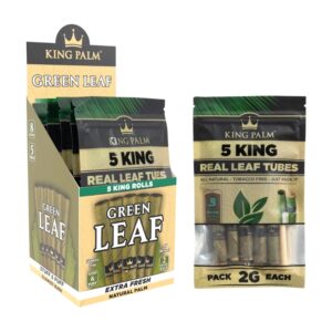 King Palm King Natural Cones 5pk 8ct Display