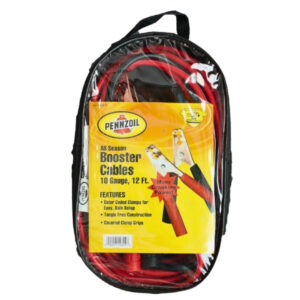 Pennzoil 12' Booster Cables 12ft Bag