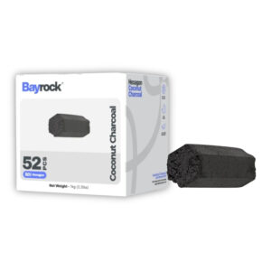 BayRock Hexagon Coconut Charcoal 52ct Box