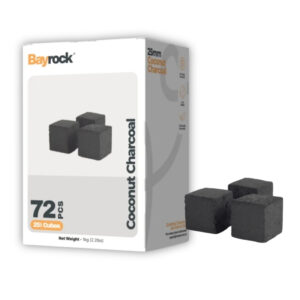 BayRock Regular Coconut Charcoal 72ct Box