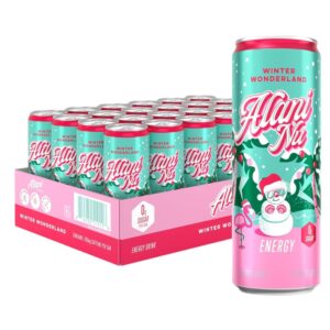 Alani Nu Energy Drink 12fl oz Winter Wonderland 24ct Display