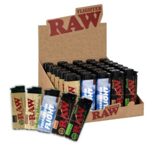RAW Flighter Multi Pack Lighters 30ct Display
