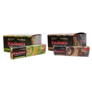 Kashmir Rolling Papers + Tips King Slim Size 32pk 12ct Box