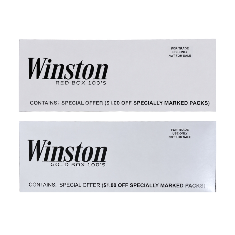 Winston 100 ($1 OFF PP) 20ct Pack 10ct Carton