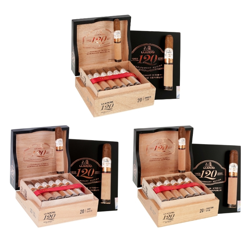 La Aurora 120th Anniversary Premium Cigars 20ct Box