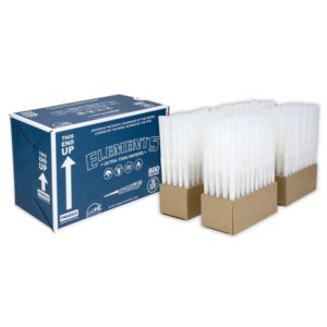Elements King Size Ultra Thin Backrolled Cones 800ct Bulk Box