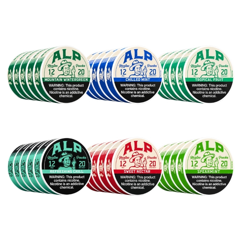 ALP Nicotine 12mg Pouches 5ct Roll
